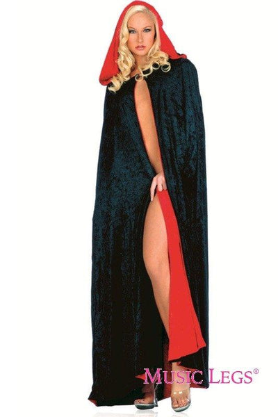Costumes - Deluxe Reversible Hooded Velvet Cape For Sale