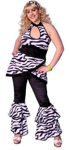 Costumes - Disco Pants Suit Sister Sledge Womens Costume