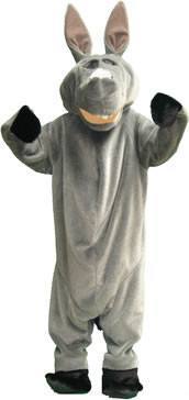 Donkey Adult Mascot Hire Costume