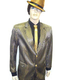1920's Pimp Gold Gangster Suit Men's Hire Costume