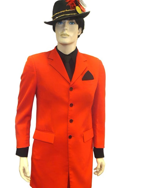 Hire Costumes - Gangster Zoot Suit Red Men's Costume
