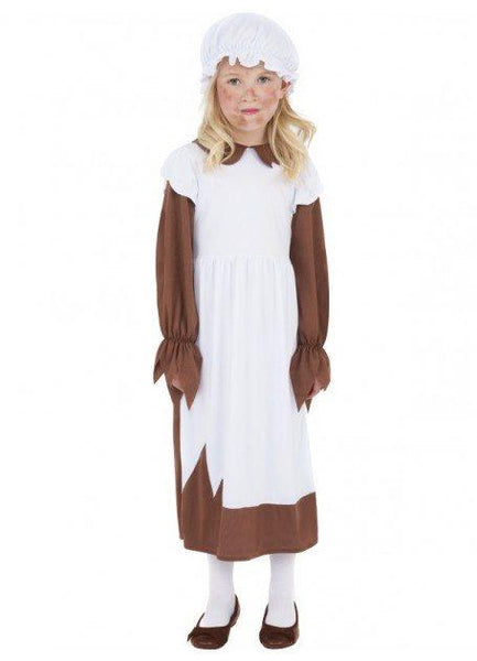 Historical Victorian Peasant Girl Costume