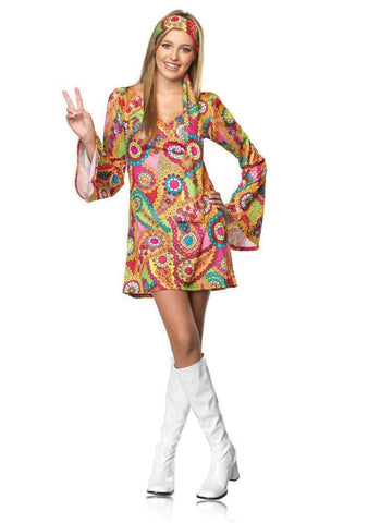70s Hire Costume - GoGo Girl Chelsea