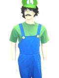 Luigi Men's Hire Costume