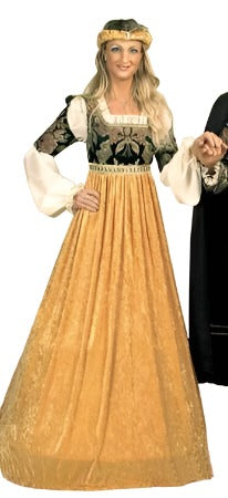 Medieval Ophelia Women's Hire Costume