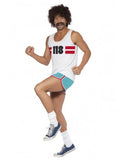 70s 80s Mens Running Costume