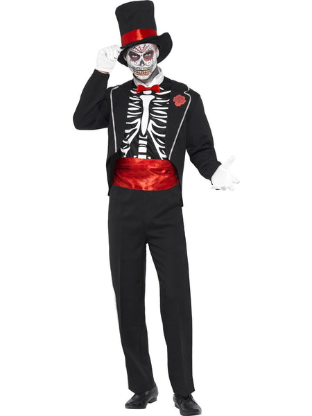 Day Of The Dead Men's Mexican Costume