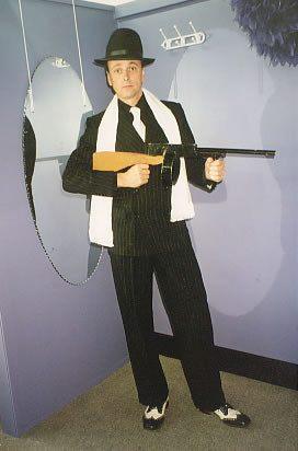 1920s Costumes for hire - Gangster Double Breasted suit
