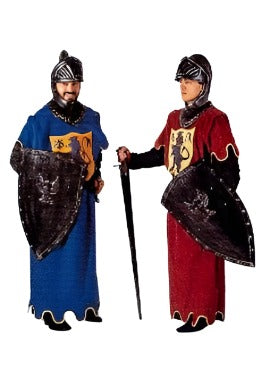 Blue Knight Medieval Men's Hire Costume