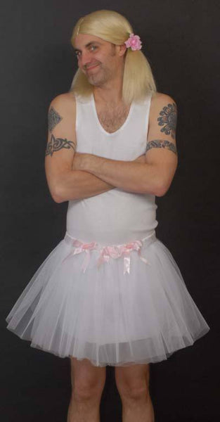 Costumes Men - Male Ballerina Tutu White