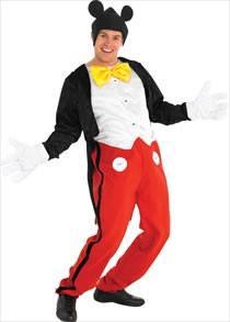 Mickey Mouse Hire Costume
