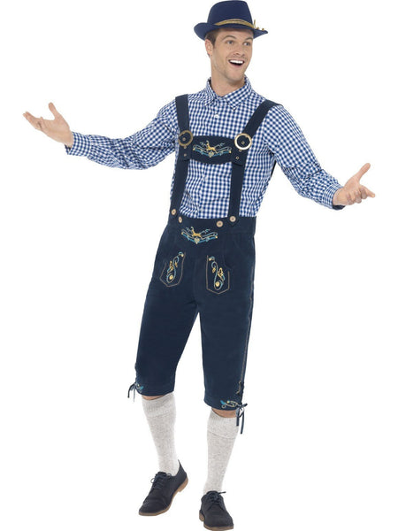 Costumes Men - Oktoberfest Rutger Bavarian Lederhosen Costume