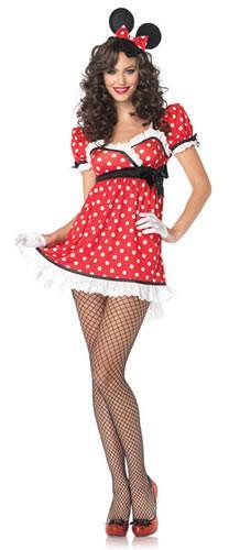 Minnie Mouse Womens Costume