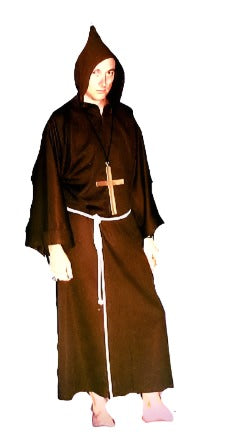 Hire Costumes - Brown Monk Costume