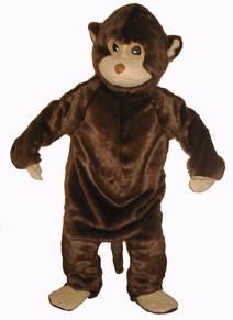 Monkey Adult Mascot Hire Costume