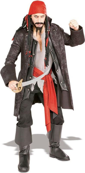 Costumes - Pirate Captain Cutthroat Mens Costume