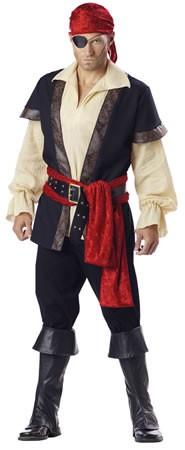 Costumes - Pirate Captain Dread Mens Costume