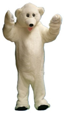 Polar Bear Adult Mascot Hire Costume