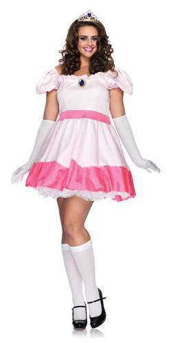 Costumes - Princess Peach Plus Womens Costume