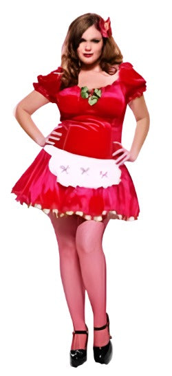 Costumes - Santa's Helper Womens Costume Miss Candy Plus