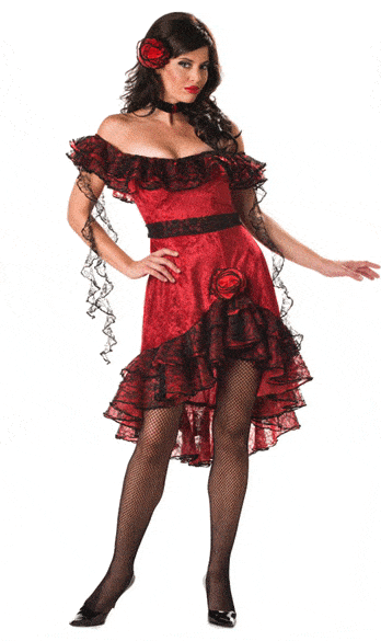 Mexican female fancy sales dress