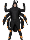 Spider Halloween Adult Costume Scary Fancy Dress Eight Legged Freak Outfit