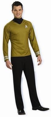 Costumes - Star Trek Mens Costume 2009 Gold