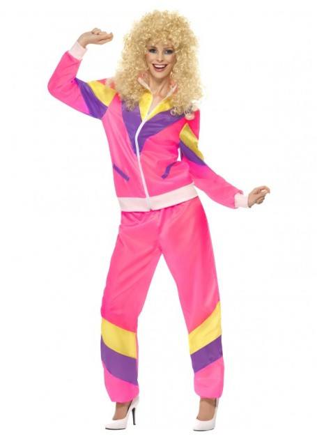 80's Women's Tracksuit Costume Perfect for Hip Hop Kath and Kim