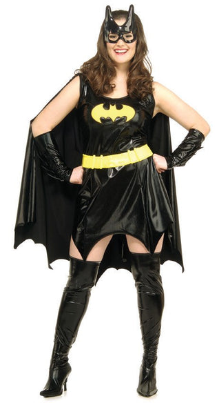 Batgirl Superhero Curvy Size Adult Costume