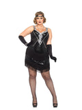 Costumes Women - Flapper Jordan Adult Plus Size Hire Costume