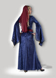 Maid Marian Medieval Fair and Banquet Hire Costume Gown back