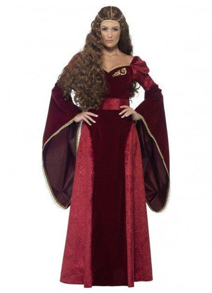 Costumes Women - Medieval Queen Deluxe Costume