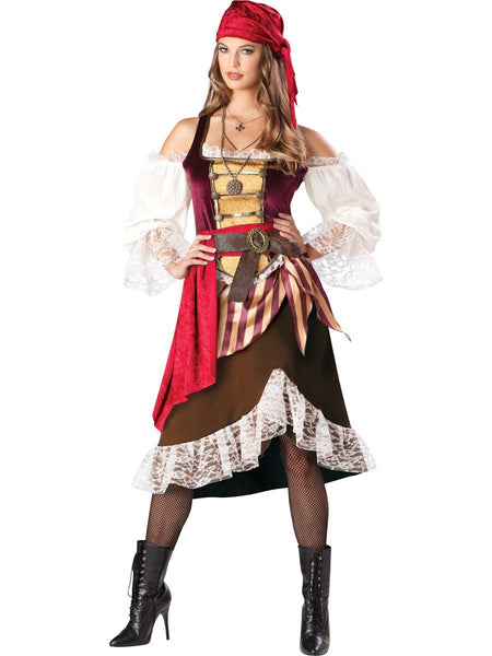 Costumes Women - Pirate Wench Deckhand Darling Womens Costume