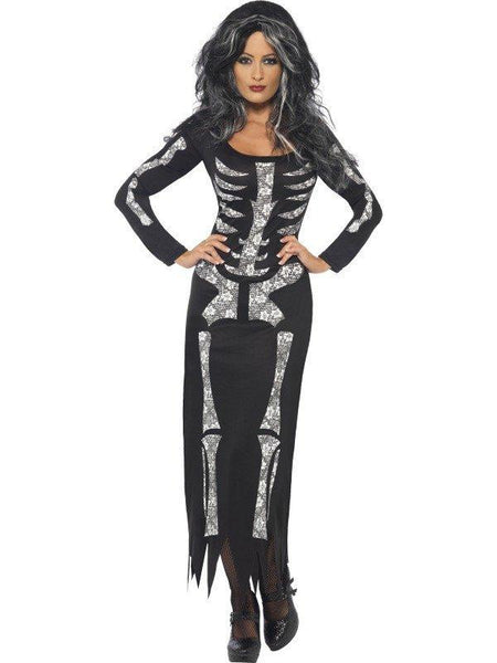 Skeleton Dress Women's Halloween Costume