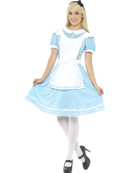 Wonderland Princess Womens Costume Alice Book Week Fancy Dress