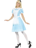Wonderland Princess Womens Costume Alice Book Week Disney Fancy Dress