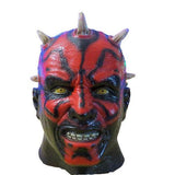 Darth Maul Star Wars Mask Full Overhead Halloween Costume Fancy Dress Accessory