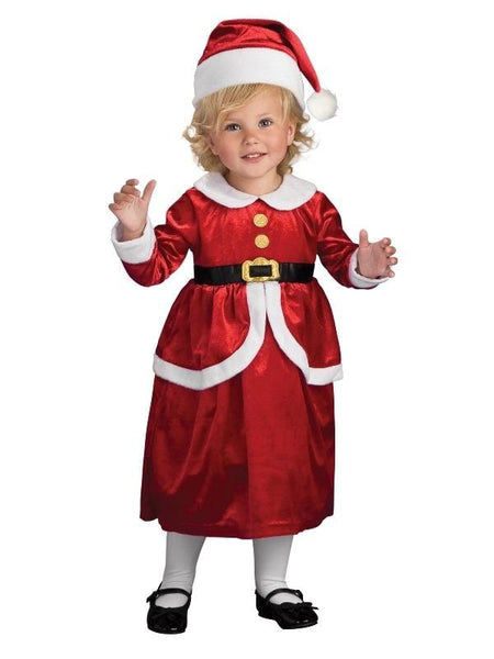 Lil' Mrs Claus Children & Toddlers Christmas Costume