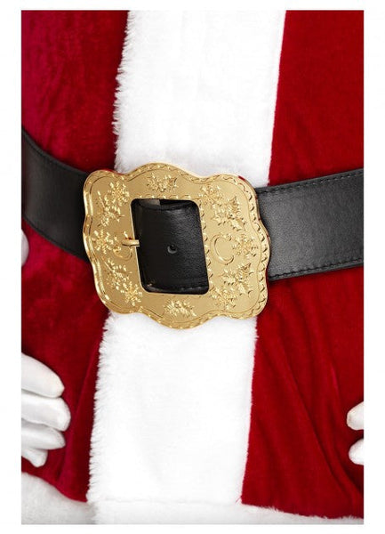 Deluxe Santa Claus belt costume accessories
