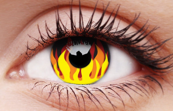 Contact Lenses Flame Hot