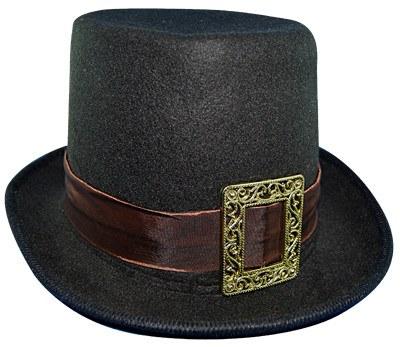 Steampunk Top Hat With Buckle