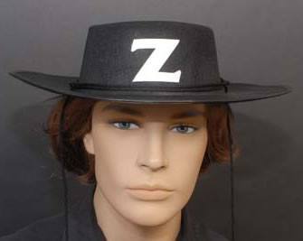 Zorro Costume Hat