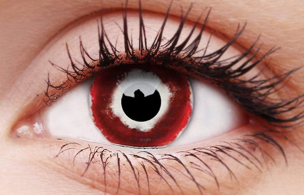 Red Hellblazer Contact Lenses
