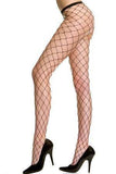 Hosiery - Black Fishnet Stockings Pantyhose Big Large Diamond Net
