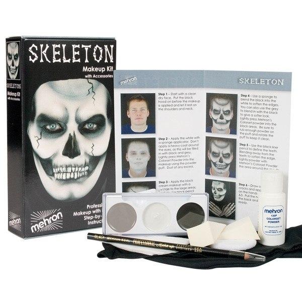 Makeup / Facepaint - Skeleton Premium Make Up Kit