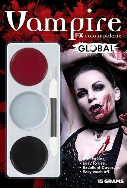 Makeup / Facepaint - Vampire Facepaint Palette Global Colours