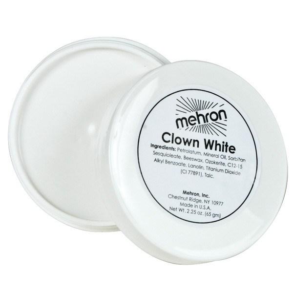 White Foundation Clown Mehron Makeup