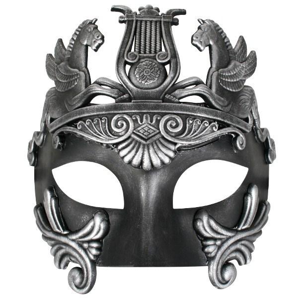 Masquerade Masks Men - Mask Cavalli Centurion Black