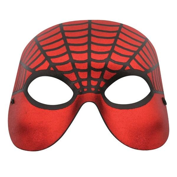 Red and Black Masquerade Superhero Mask
