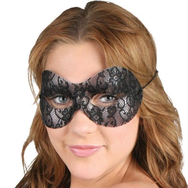 Masquerade Mask Naomi Patterned Lace